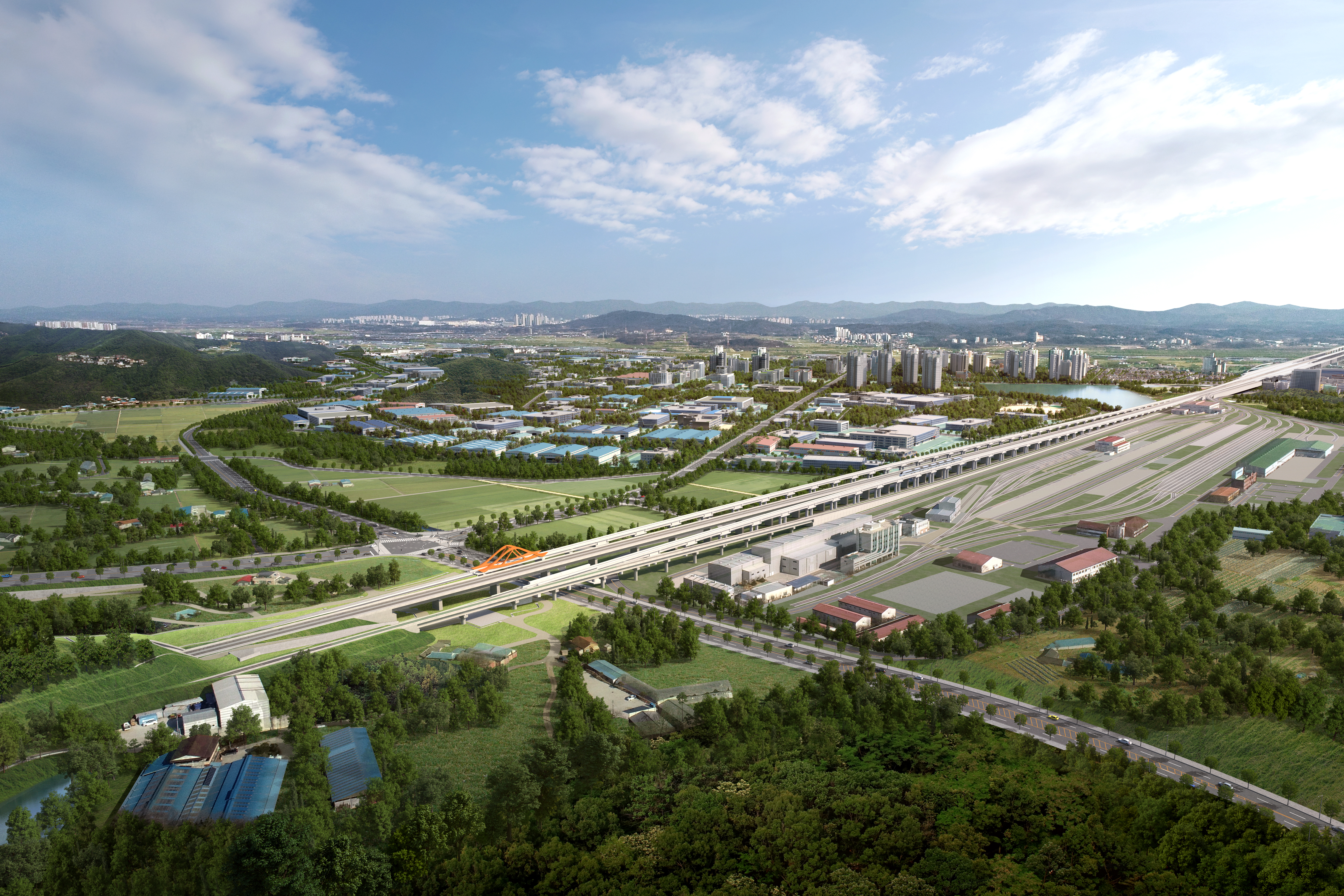 Preliminary design for Pyeongtaek~Osong 2nd double track section 5